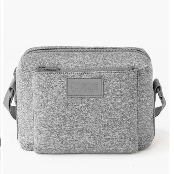 Dagne Dover Micah Neoprene Crossbody Bag in heather gray - Picture 1 of 11